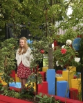 Adeline Dotchin with her colourful and creative Children's Garden Melbourne Flower Show 2012