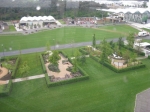 A view from the cable car gives you some idea of Floriade's huge size