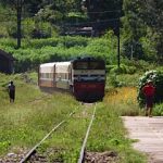 Our Kalaw to Heho train - 3 hours of very rickety rolling fun!