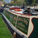 Barges on the Grand Union Canal