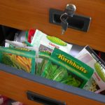 Shameful, old seed packets shoved in a drawer and forgotten about!