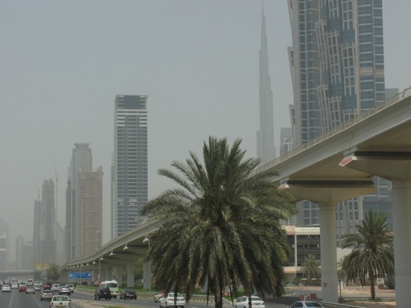 Dubai - a hot, smoggy, rapid desert-to-the-biggest-everything-in-the-world transformation