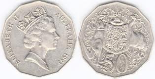Australian 50c coin