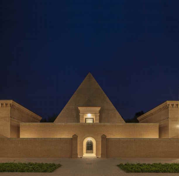 The pyramidal chapel. Photo Mauro Davoli