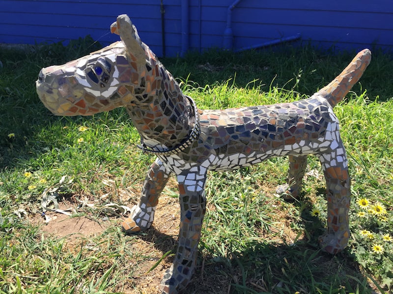 Kerry's mosaic dog